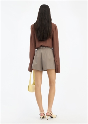 Barna highwaisted shorts Driftwood ROTATE 